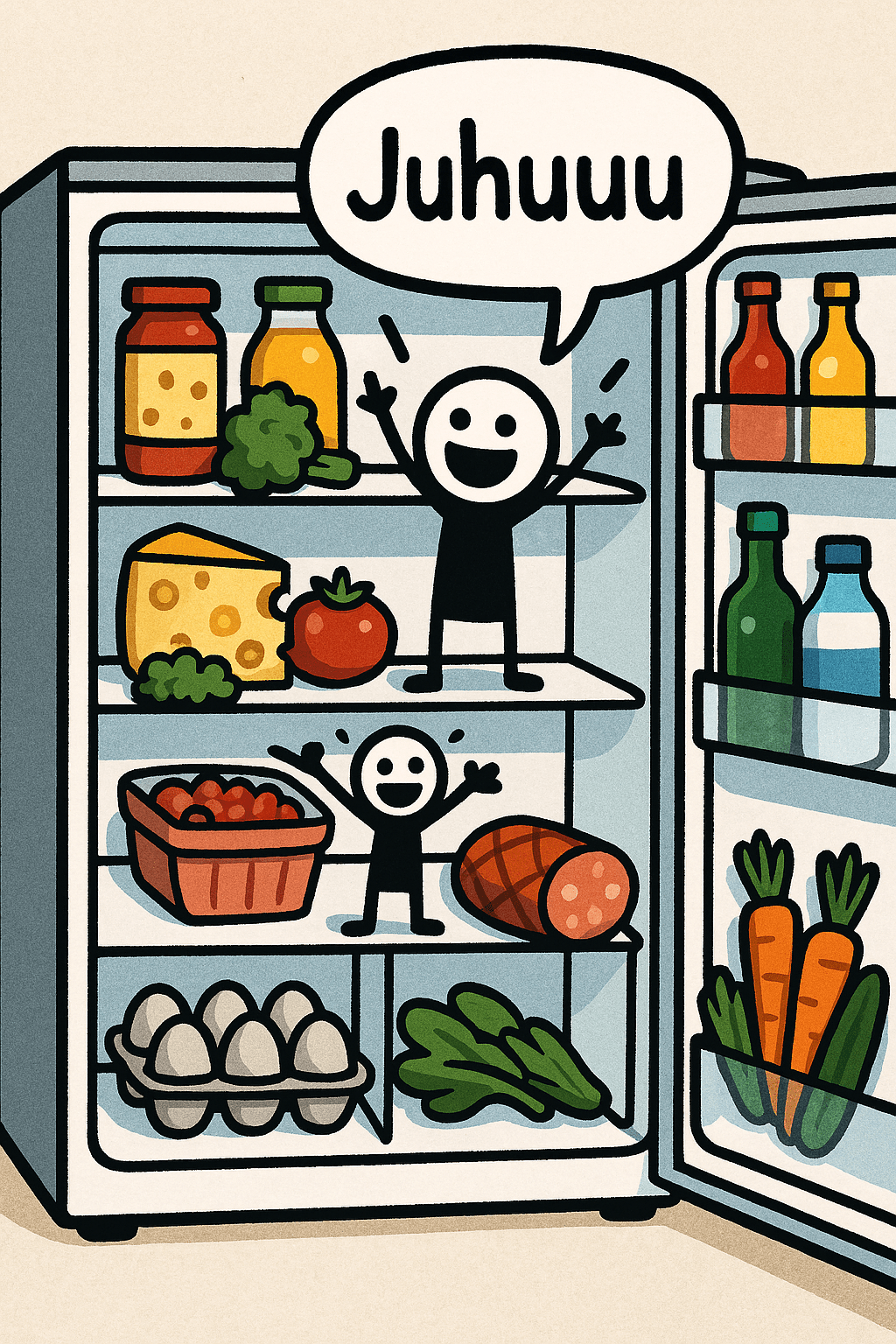 Ich habe mich geschrumpft und muss nicht mehr&nbsp;raus